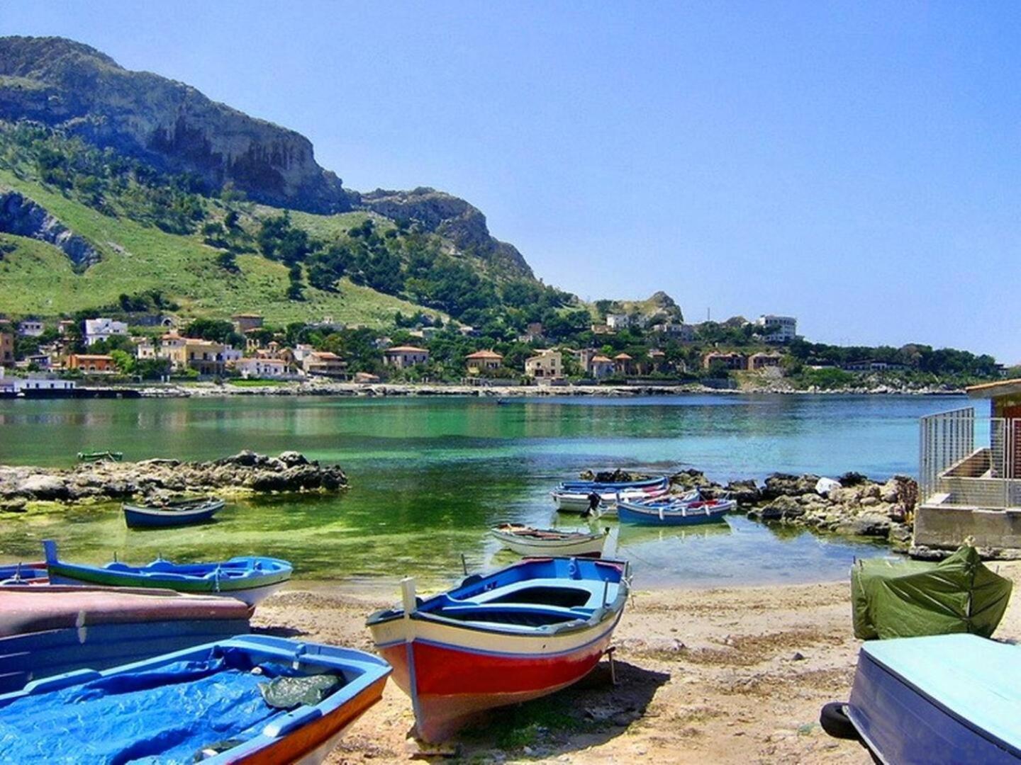 - Palermo - Sferracavallo Sul Mare Lejlighed Eksteriør billede